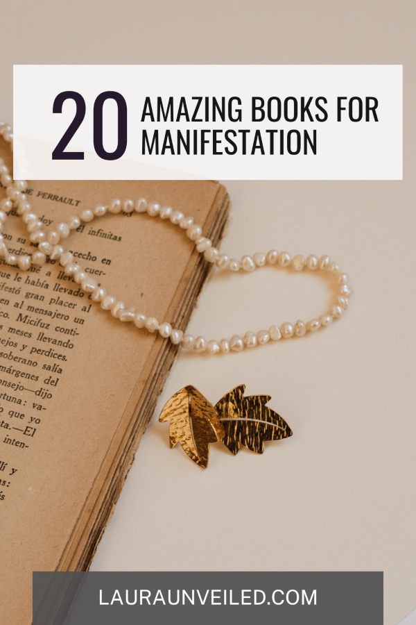 a pin that says in a large font manifestation books
